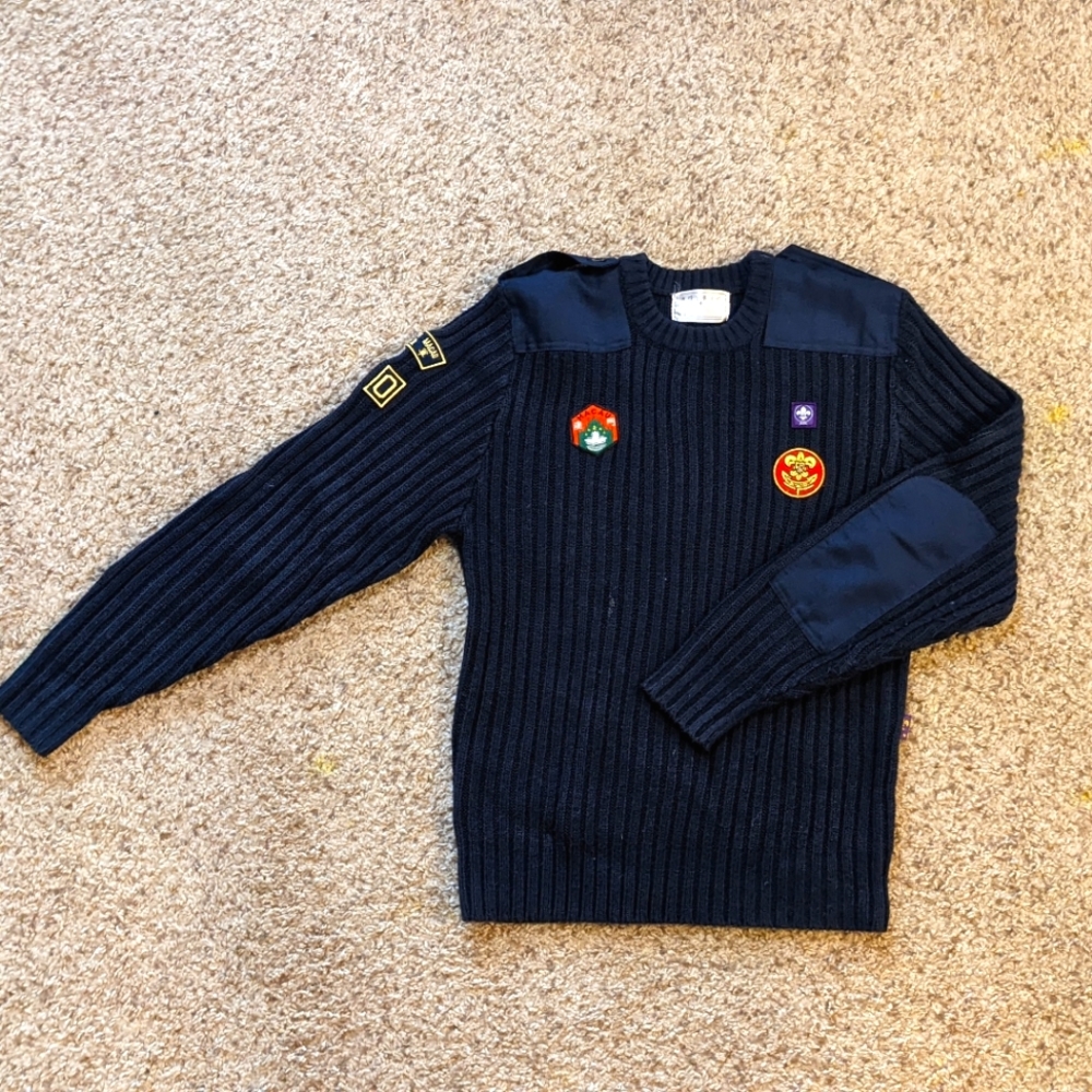 Macao Boy Scouts Vintage Sweater